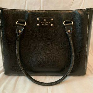 Kate Spade Wellesley Black Tote Handbag Bag Purse